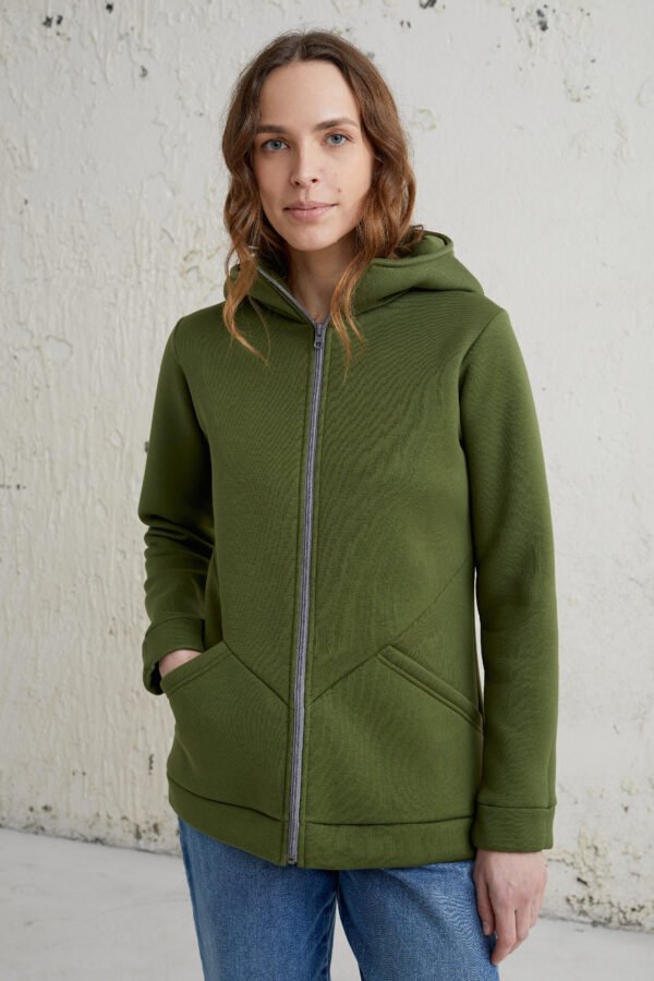 Moteriškas džemperis su kapišonu VAIVA