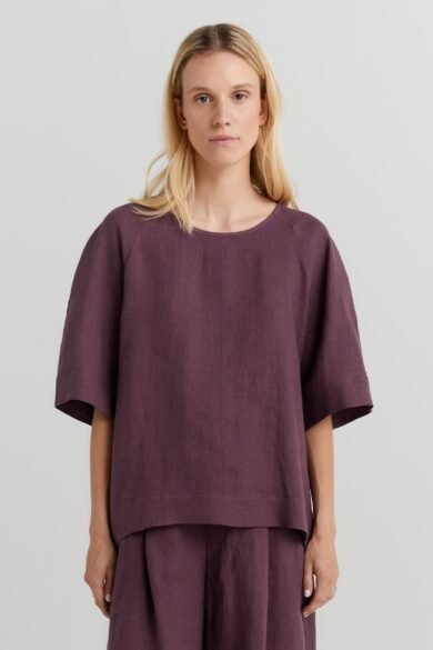 Linine Palaidine Violetines Spalva