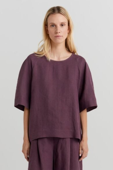 Linine Palaidine Violetines Spalva