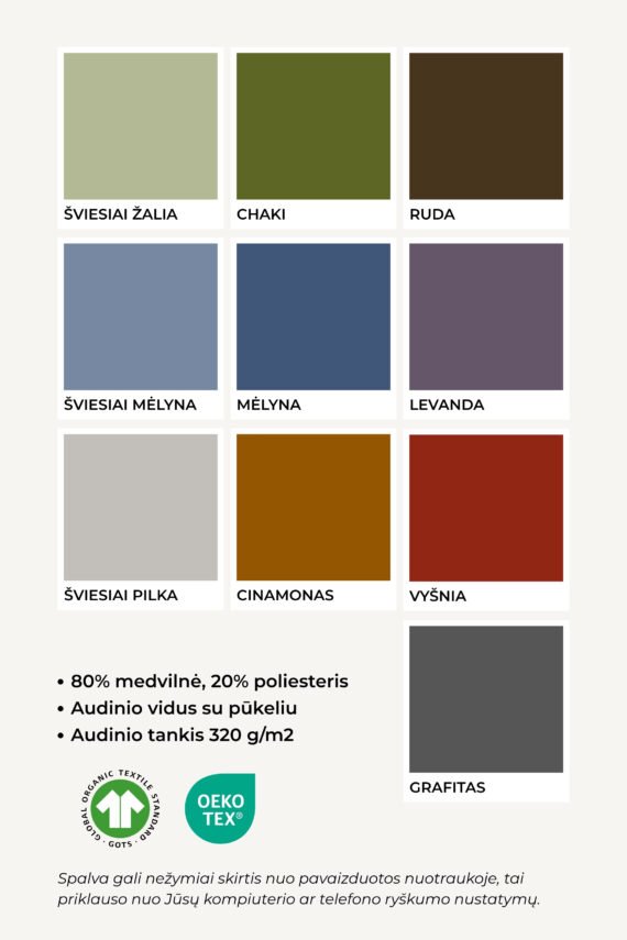 Adatyte Audiniu Spalvu Palete Adatyte Audiniu Spalvu Palete