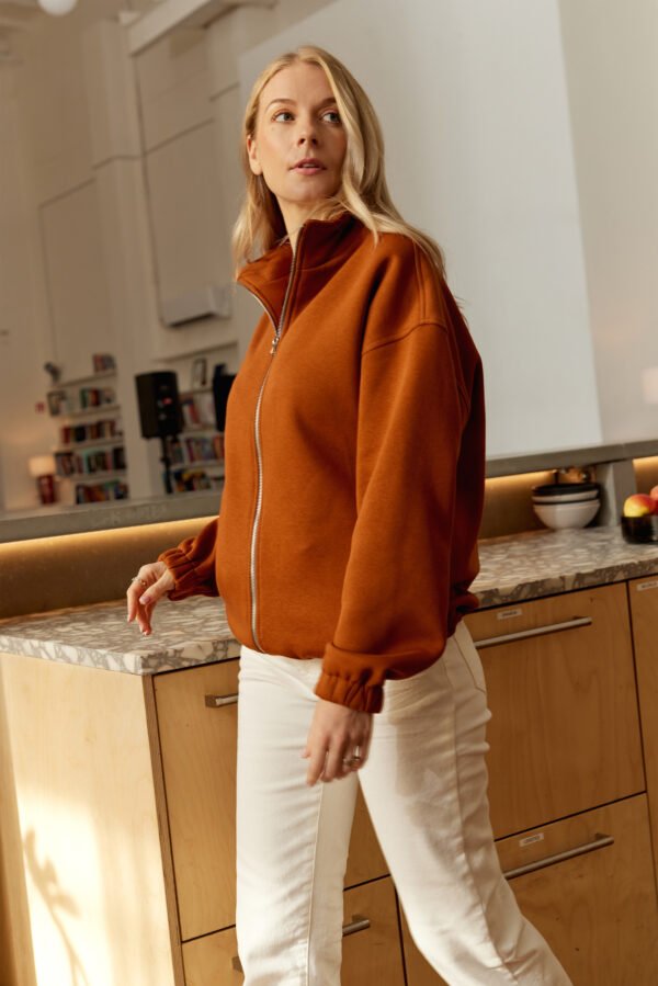 Džemperis LIMA su užtrauktuku