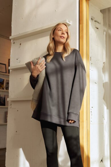 Oversized Dzemperis One Size Deveti Su Tampremis