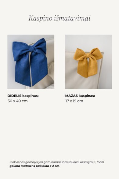 Medziaginis Kaspinas Ismatavimai