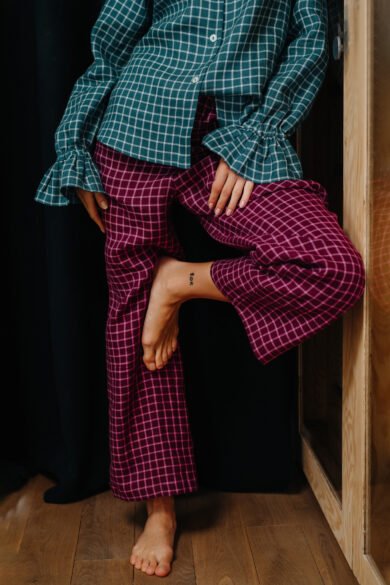 Bordo Languotos Kelnes Moterims