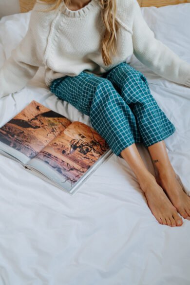 Linines Kelnes Moterims Zalias Melynas Rastas